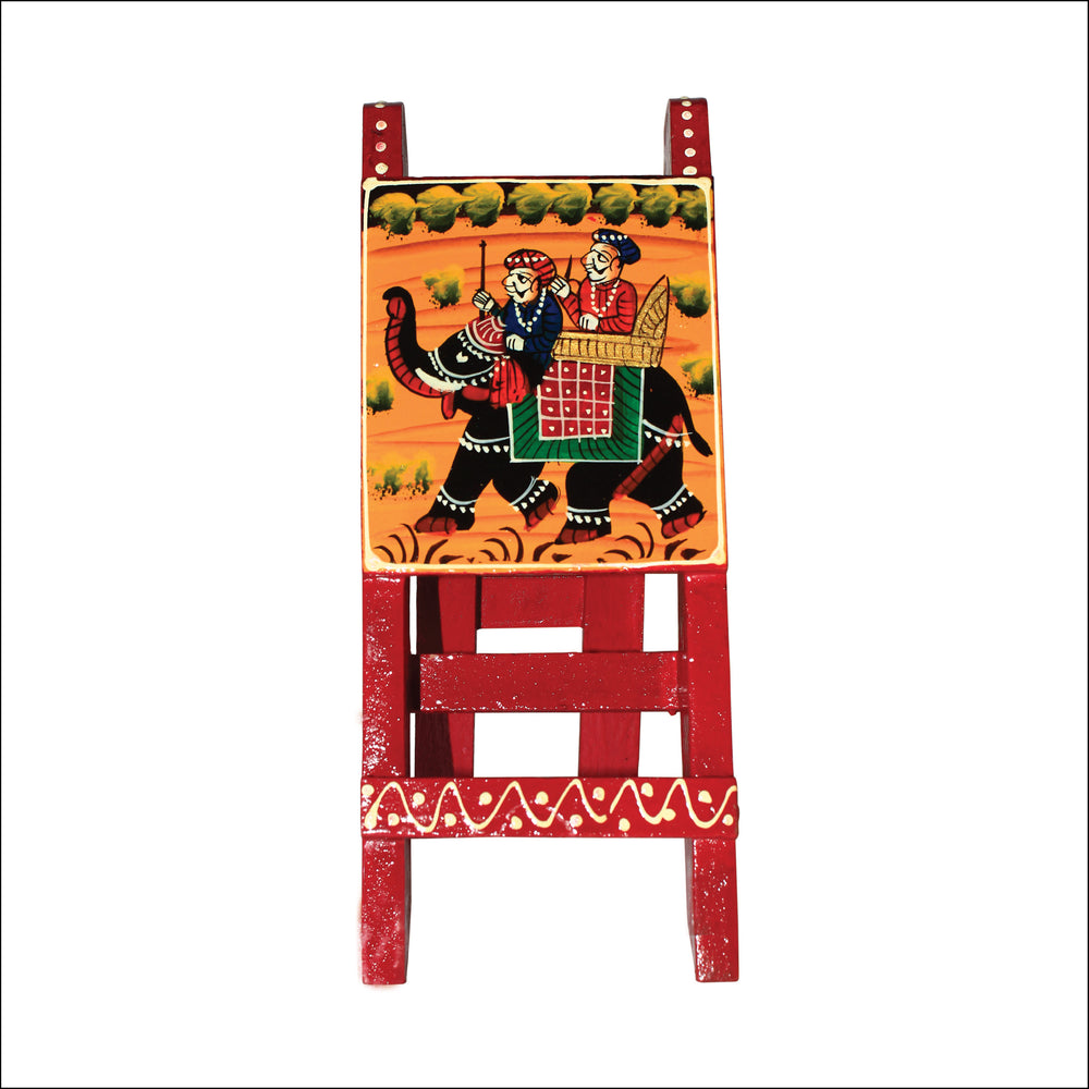 Rangkala Mobile Stand Show Piece Rajasthani Painting Decorative Showpiece