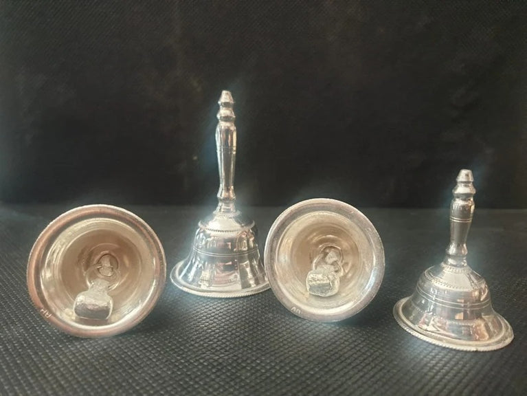 Silver Metal Bell, Pooja Bell for your temple